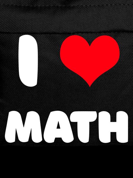 I love math