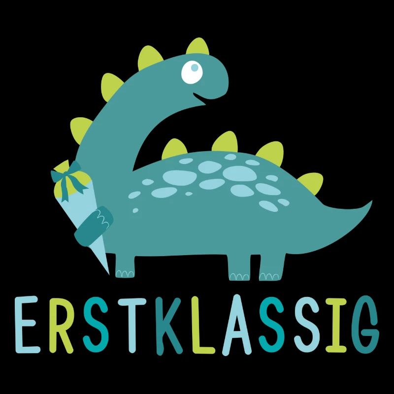 Erstklassig - Schulkind - Dino