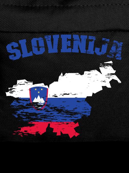 Slovenia Flag Map used
