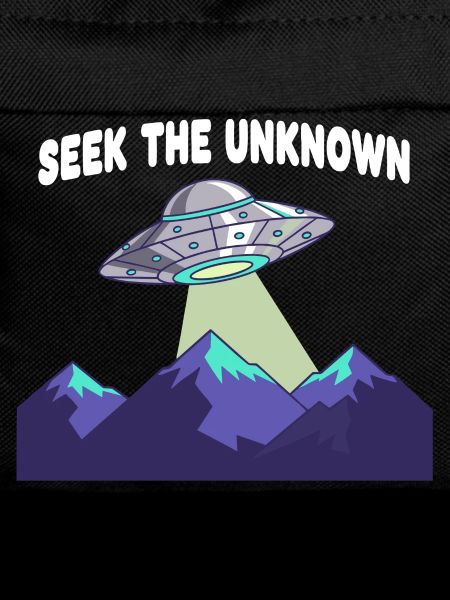 UFO over mountain ranges