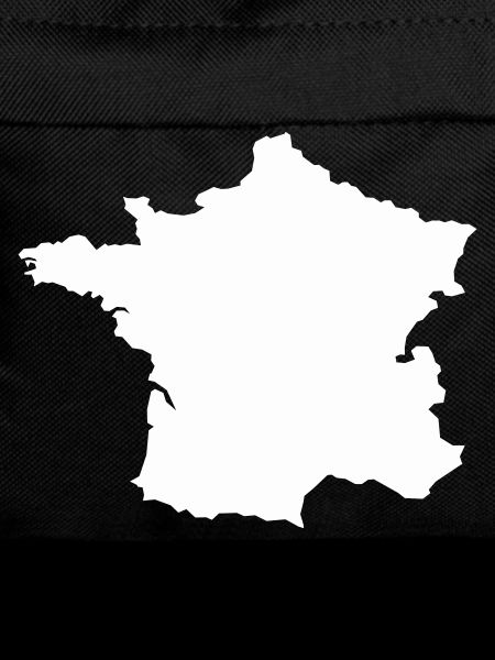 Carte Française Silhouette