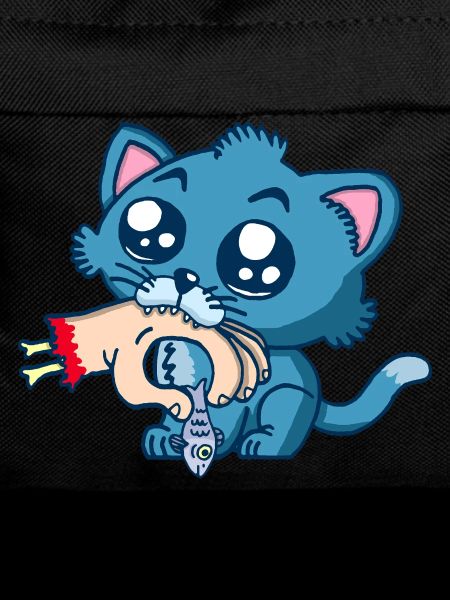 Gourmet kitten
