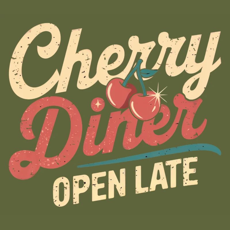 Cherry Diner – Style Café Rétro