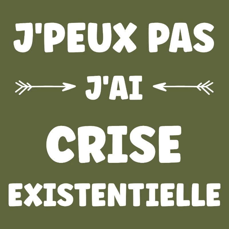 Existential crisis, black humour
