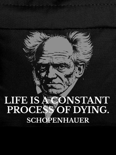 Schopenhauer Porträtzitat