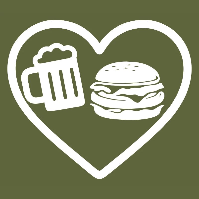 Heart Burger Bier