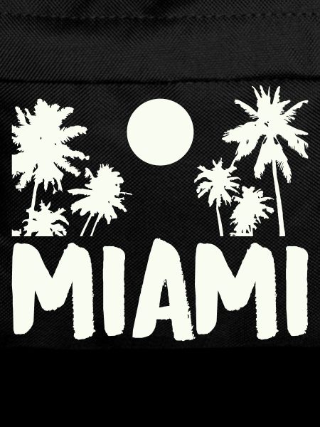 Miami Night Palm Trees