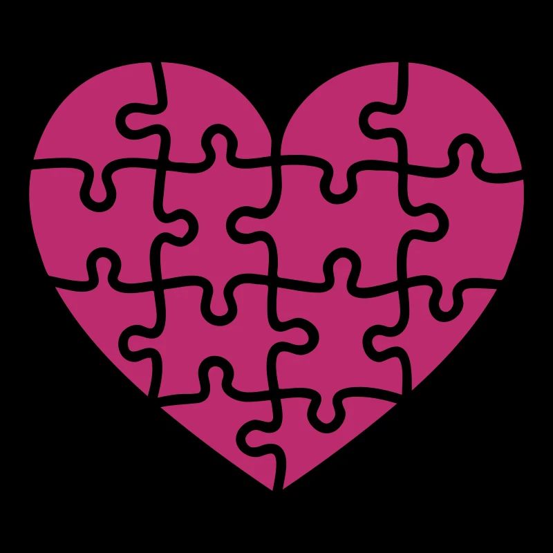puzzle herz