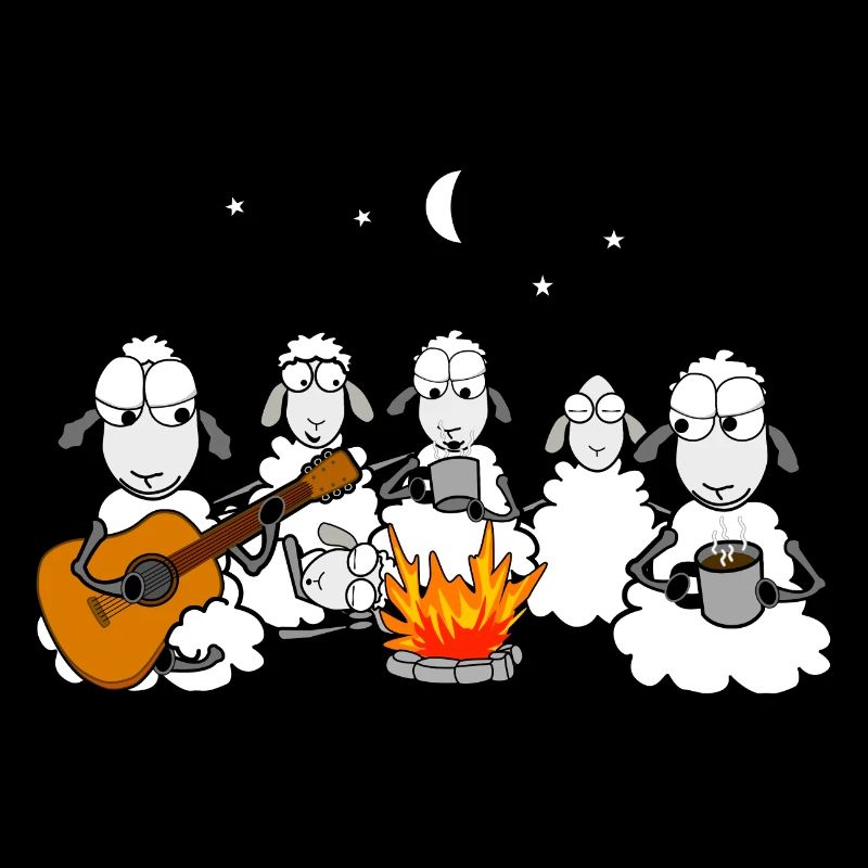 Autour du feu de camp