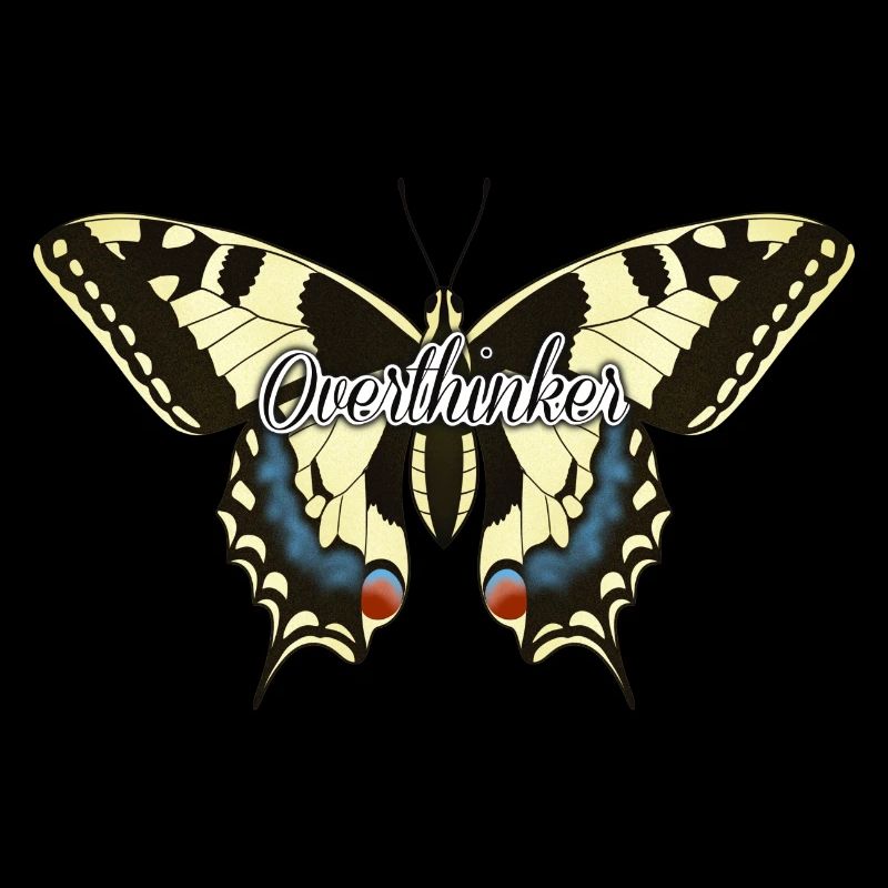 Overthinker Schmetterling