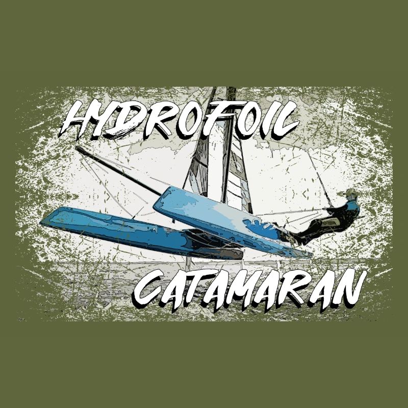 Katamaran-Tragflächenboot