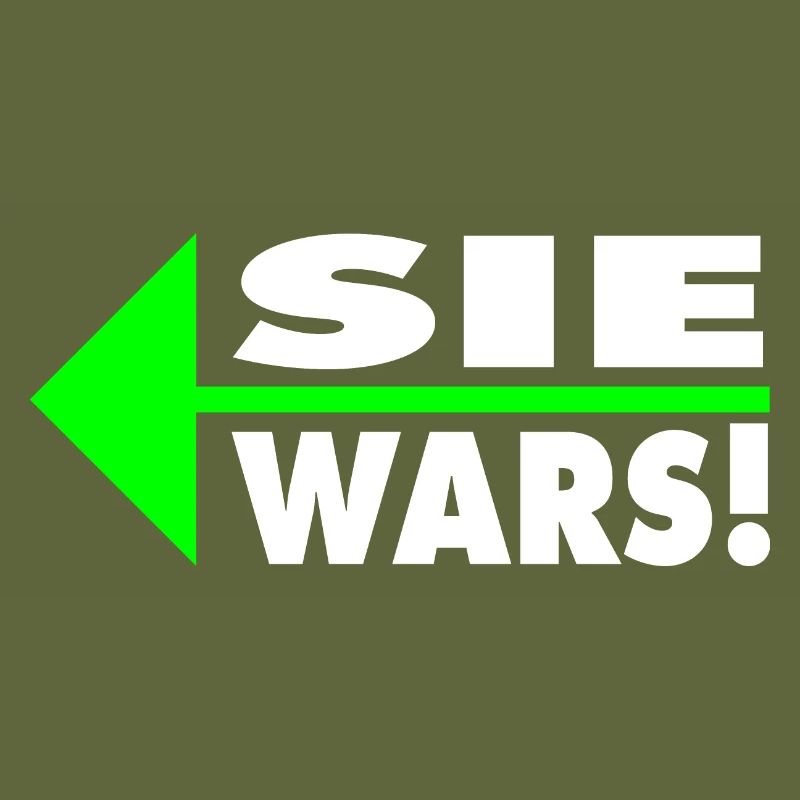 Sie wars! Partner- oder Partyshirt