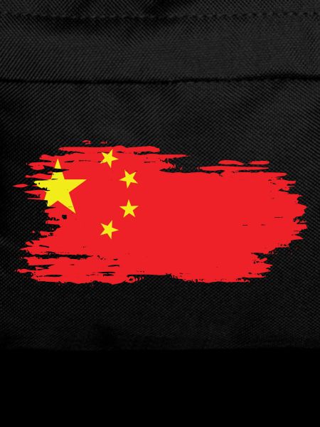 China - National Flag, Brush Effect