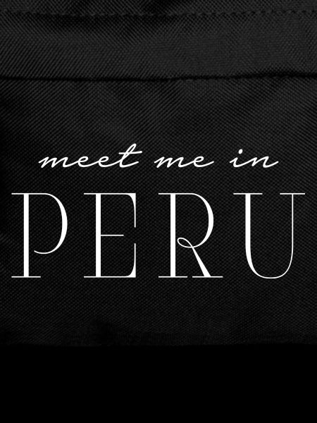 I love Peru