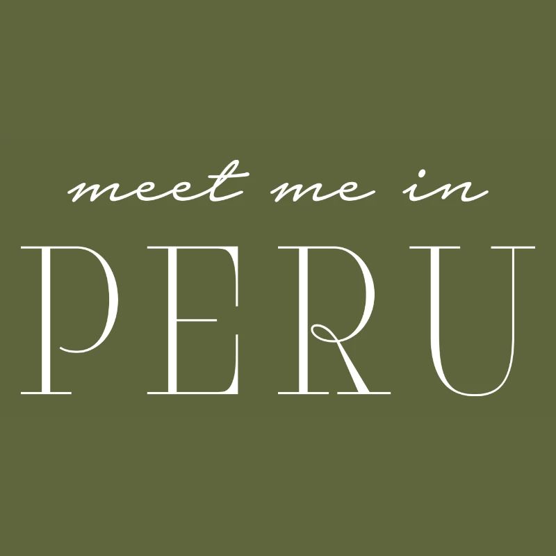 I love Peru