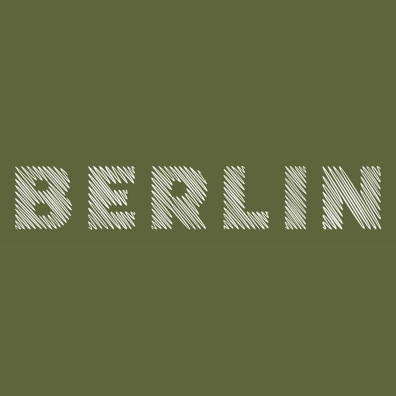 Berlin German Capital Hatching Letter
