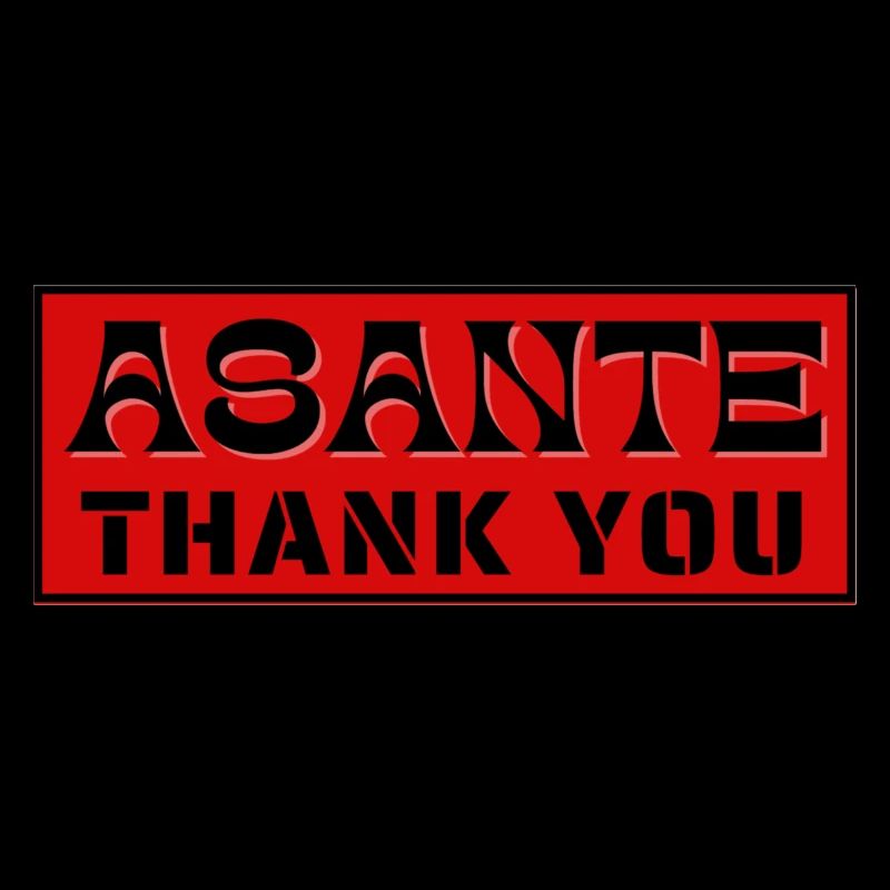 Asante bedeutet "Danke" auf Suaheli