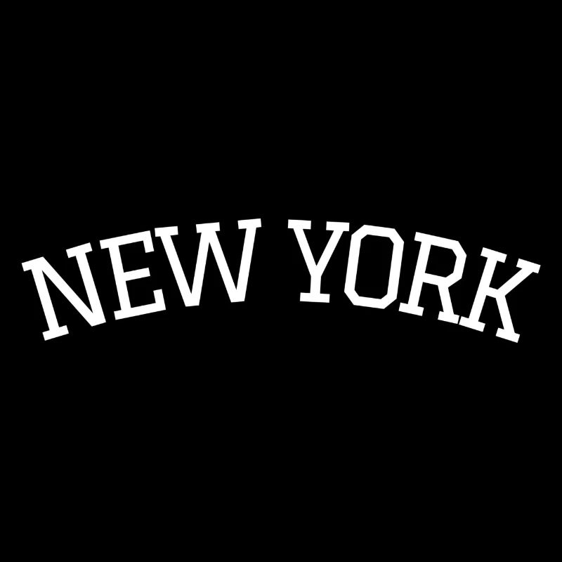 New York plein blanc