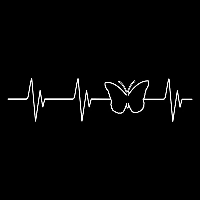 EKG Herzschlag Frequenz Puls Schmetterling LiS