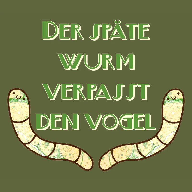 der späte wurm verpasst den vogel e 1