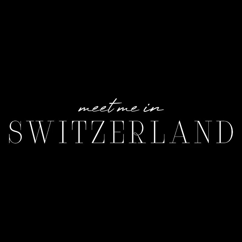 Schweiz Panorama T-Shirt