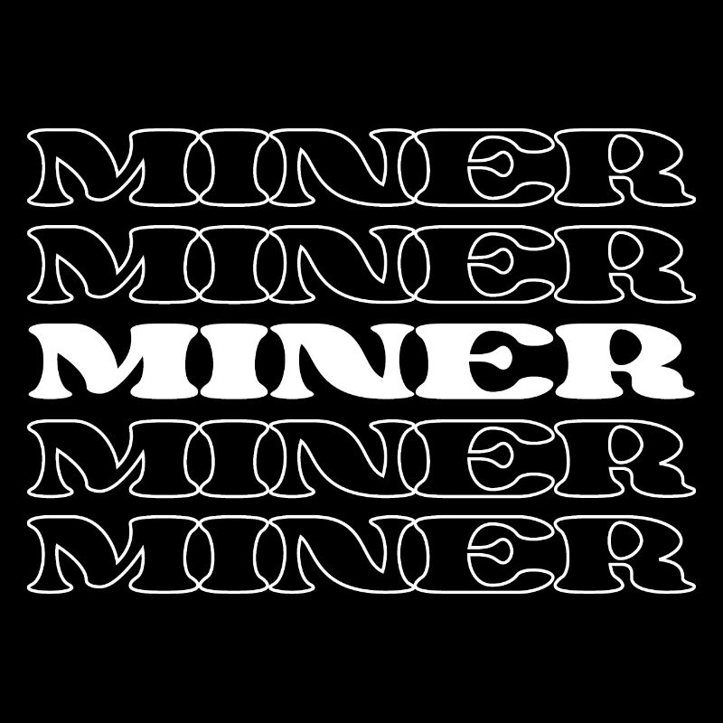 Mineur Creuseur de minerai Mineur Travailleur de la mine Extracteur de roche