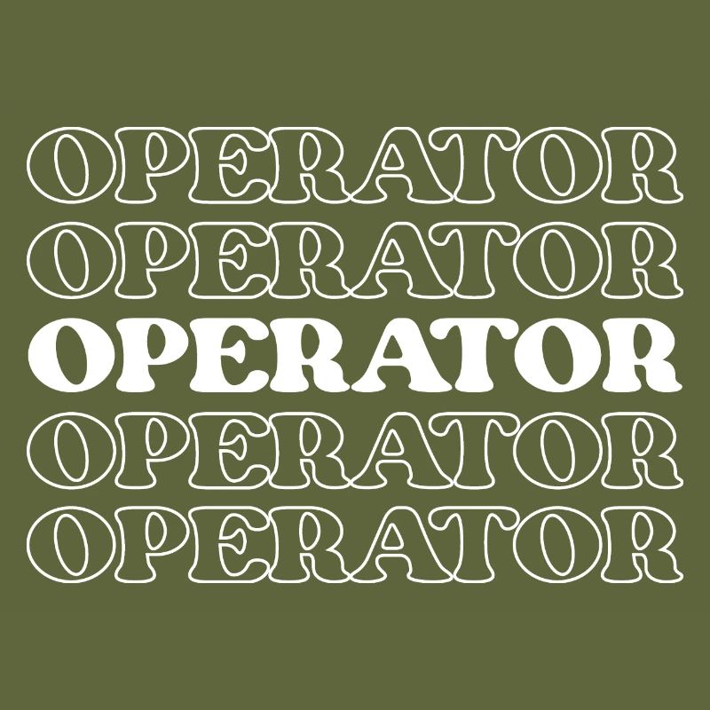 Operator-Arbeiter-Techniker-Spezialist-Mitarbeiter