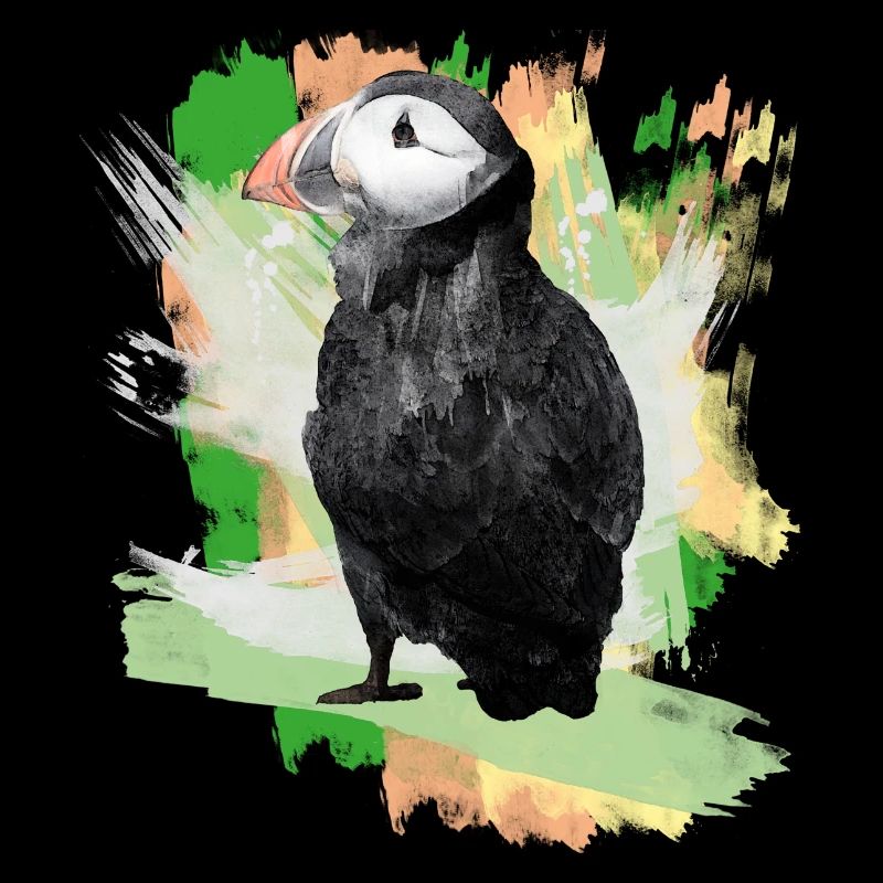 Puffin Grafitti