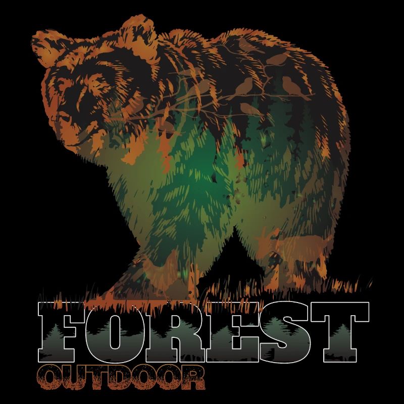 Outdoor Forest- Bear