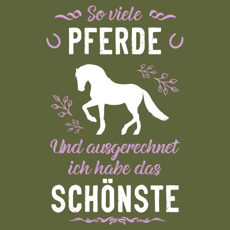 Netter Stall Spruch, Pferde Geschenk