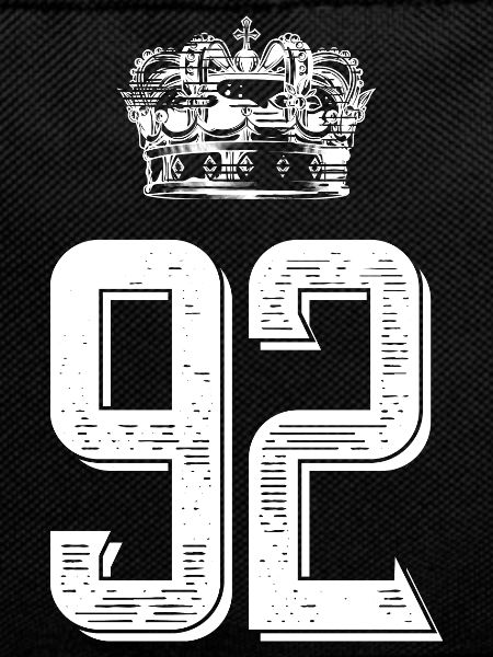 92 Number crown