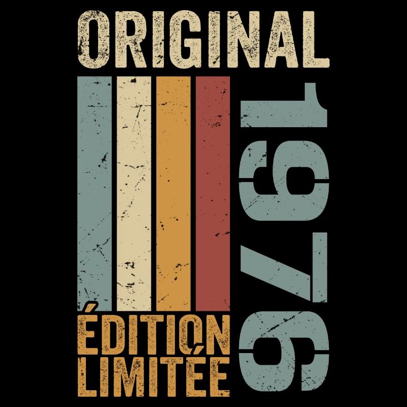 1976 | Édition Limitée cadeau d'anniversaire 1976