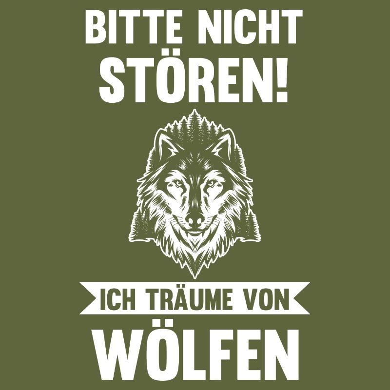Tier Waldtier Wolf