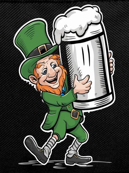 Beer-loving leprechaun (Irish leprechaun)