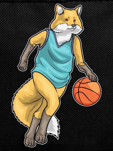 Fox Basketball Player Basketball