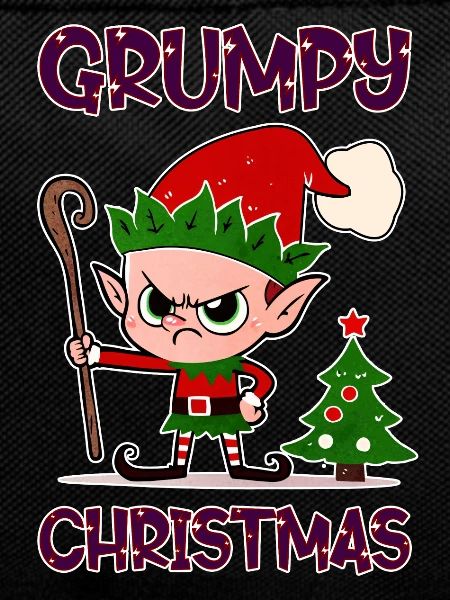 Grumpy Christmas Elf