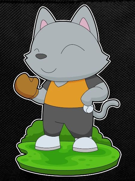 Cat Baseball Baseball Glove