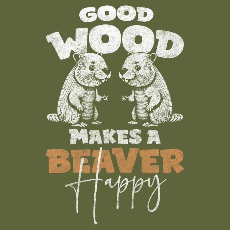 Rodent, builder, tree trunks, nature conservation