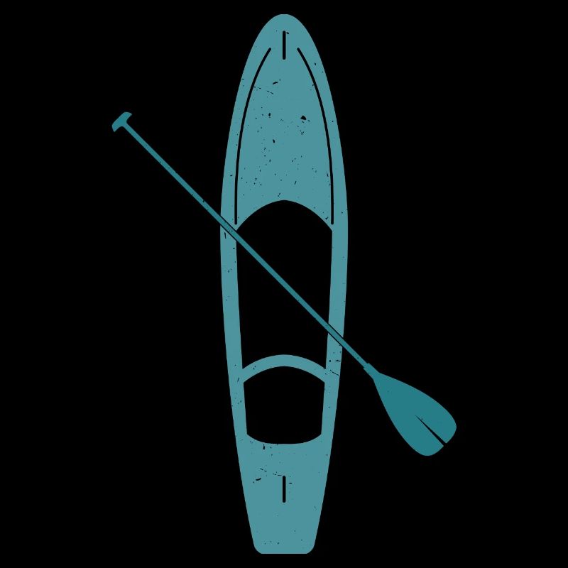 Standup Paddleboard Silhouette