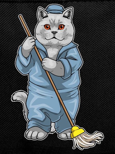 British Shorthair Cleaner Mop