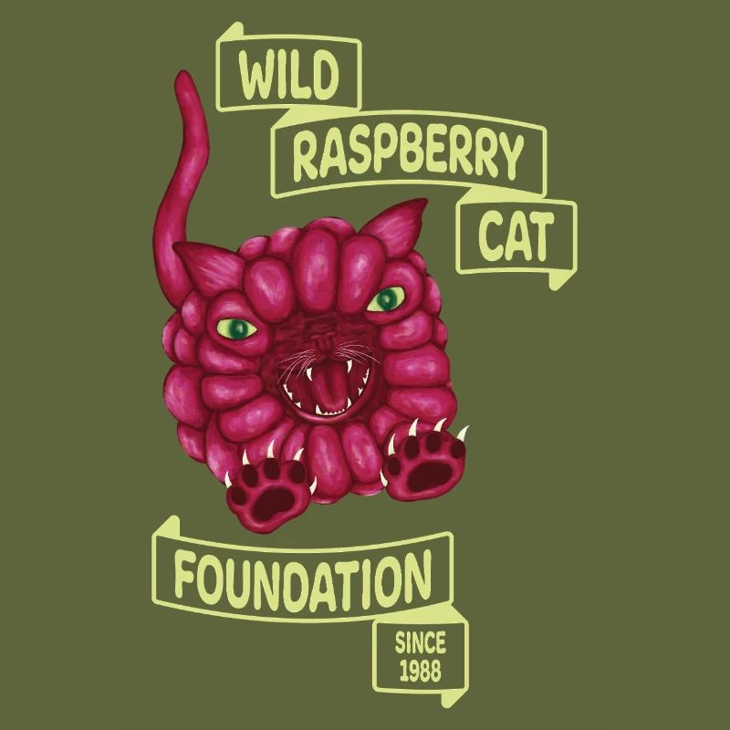 Wild Raspberry Cat