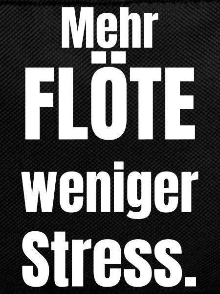 More flute, less stress