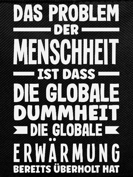 Global stupidity beats warming