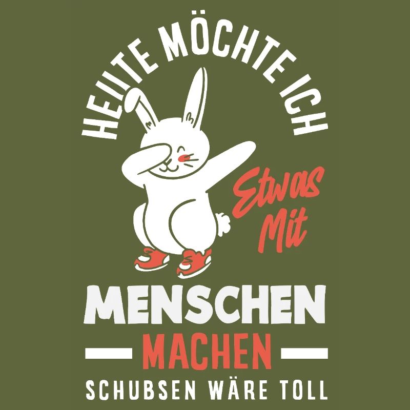 Heute möchte ich Menschen schubsen