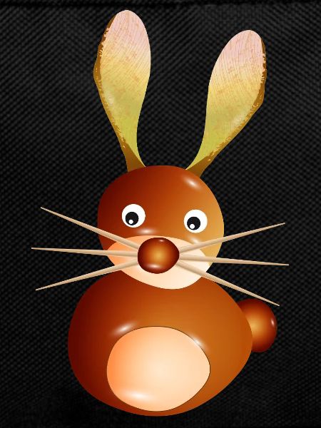 Cute Chestnut Rabbit – Crafting Fun & Child
