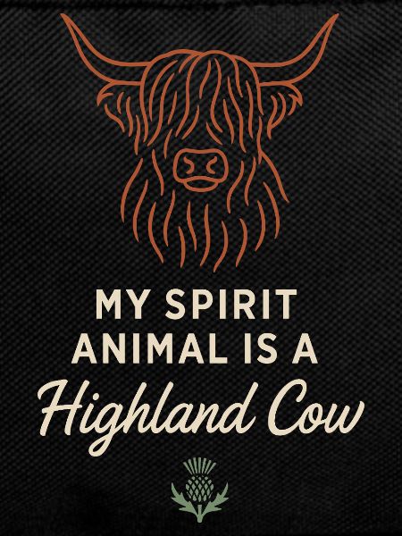 Highland Cow Rustic Animal Cute