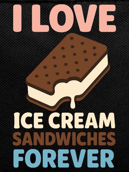 Eis-sandwich-liebhaber Sommerdessert