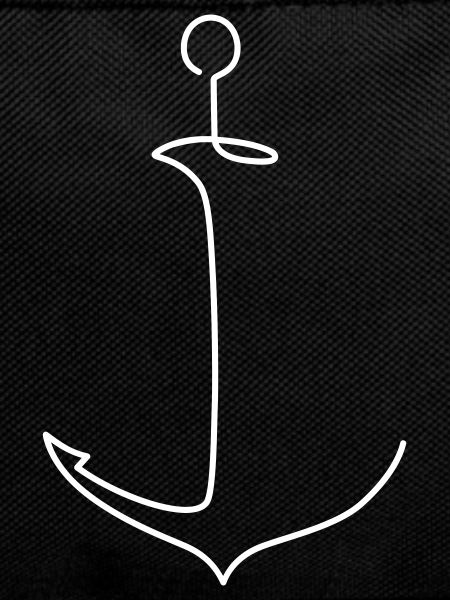 Stylized Anchor - Maritime Sailboat Sea