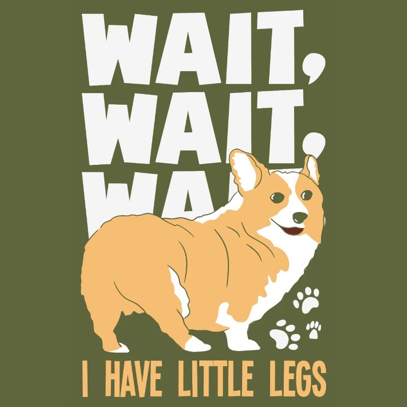 Wait for me, I've got little legs