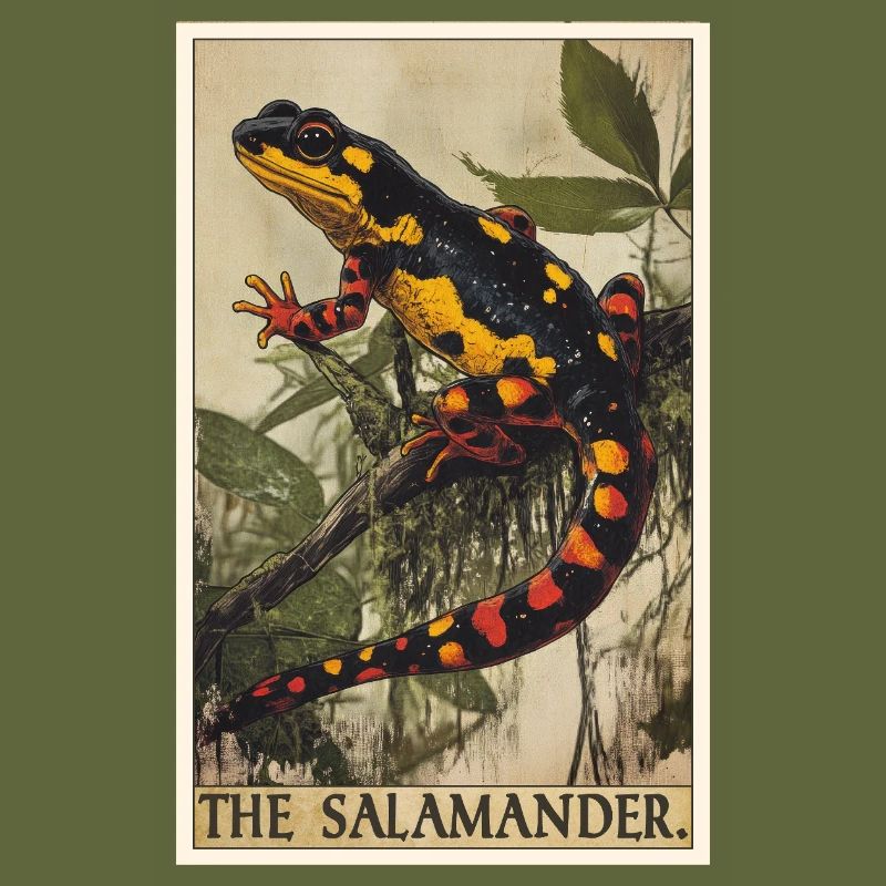 Feuersalamander Salamander